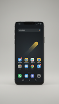 Smartphone insignia con cuerpo metálico